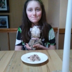 Violets first birthday